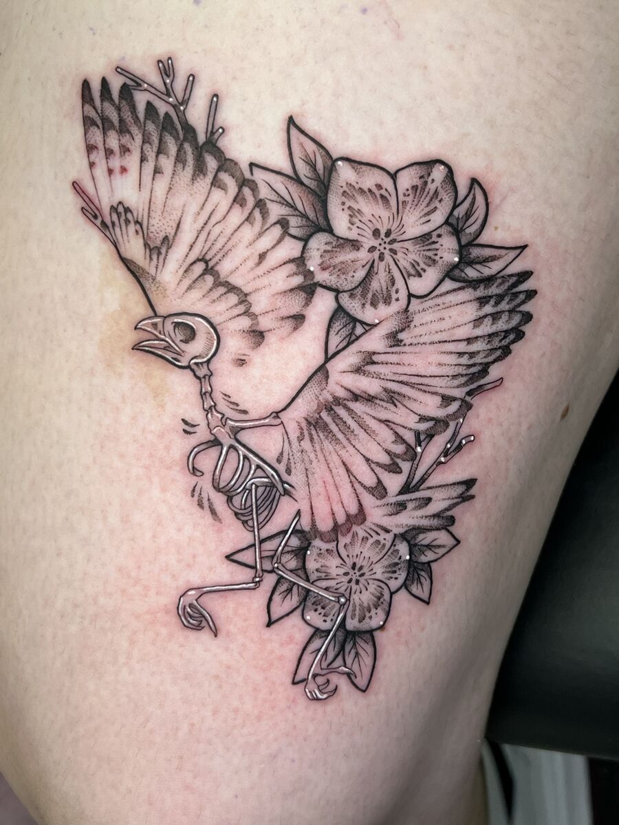 Bird tattoo