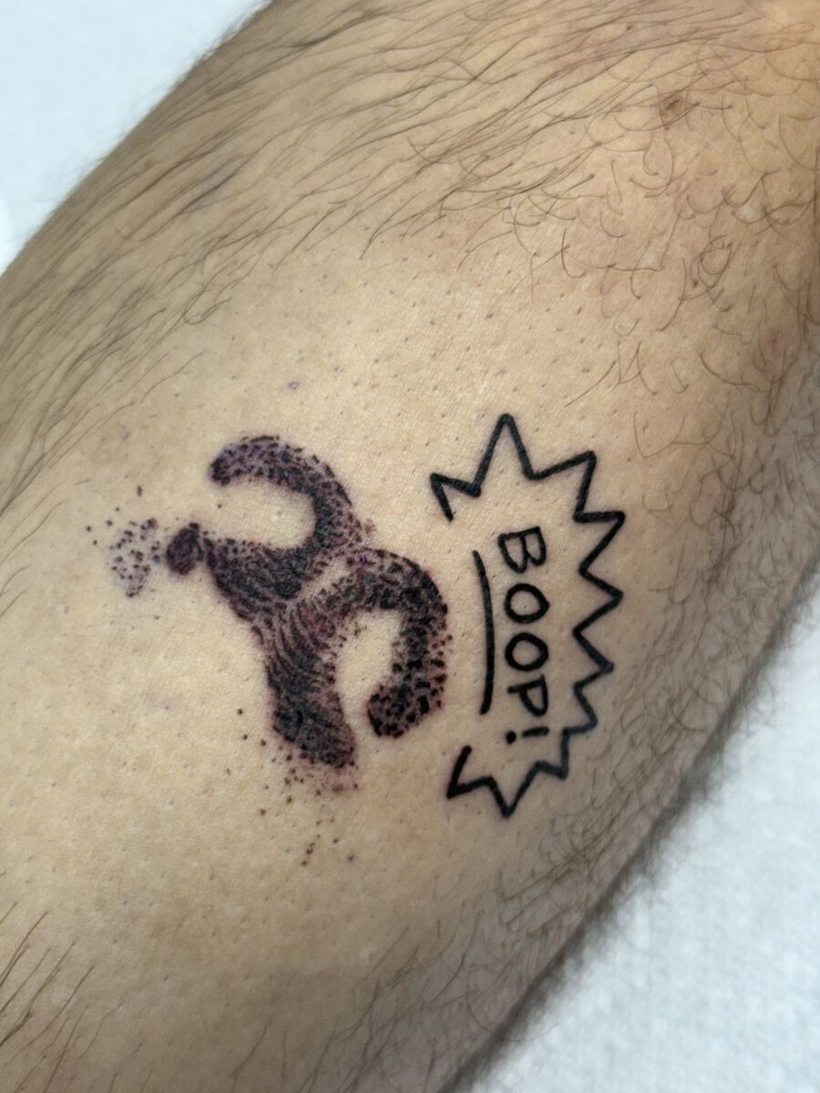 Snoot tattoo