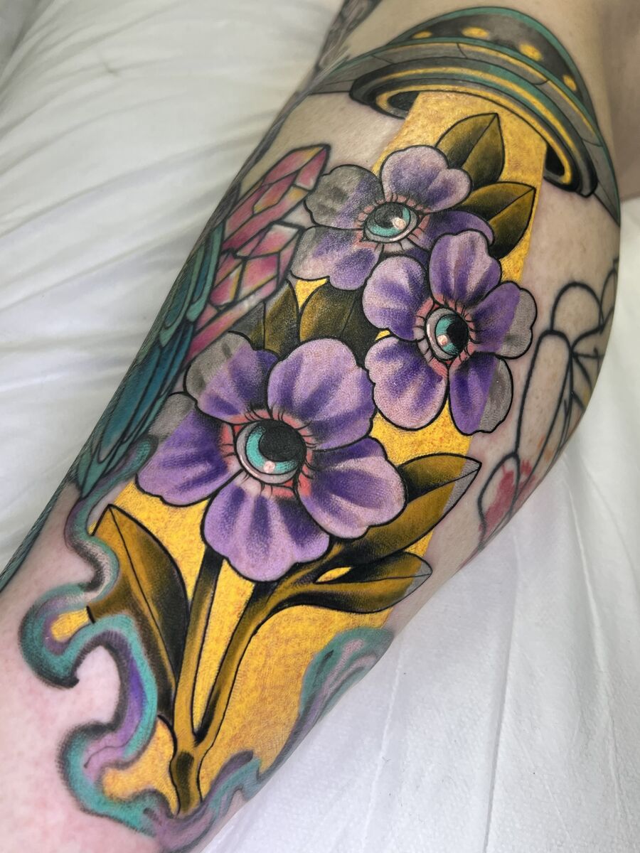 UFO tattoo